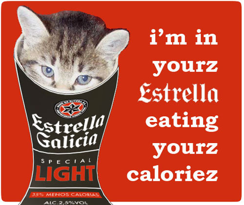 Cerveza Estrella Galicia Light 7