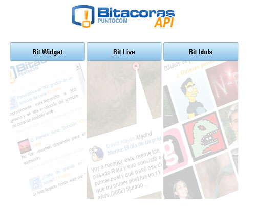 Demos de Uso de la API de Bitacoras.com